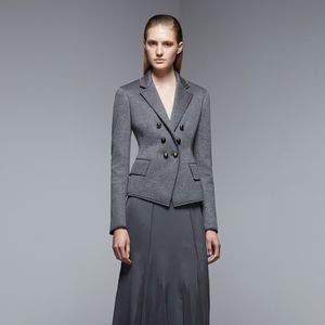 Donna Karan grey jacket NWT